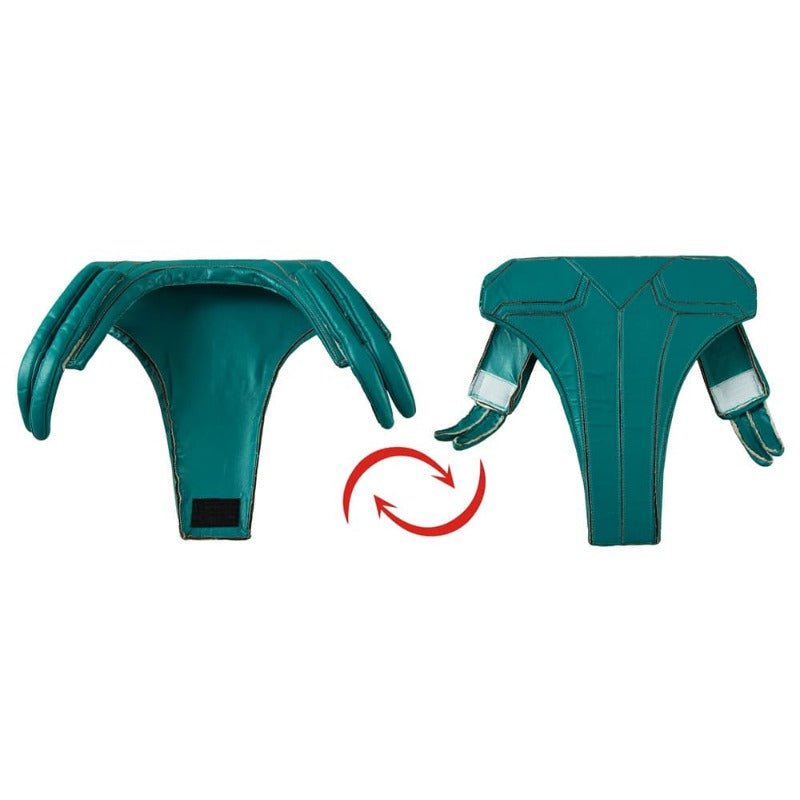 Traje de Cosplay de Yon Rogg Capitana Marvel Fuerza Estelar - Piel Sintética Premium - Fantasia Cosera