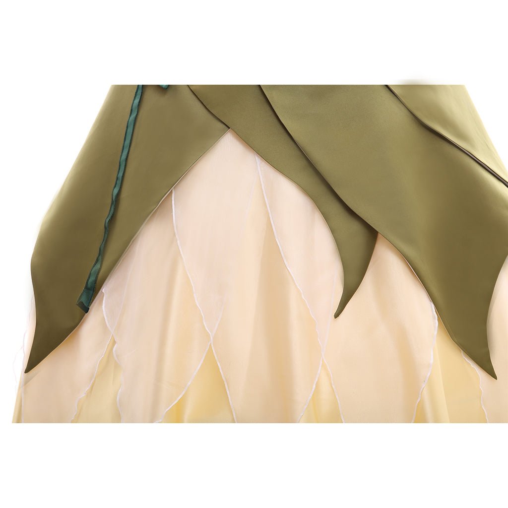 Serie de Trajes de Cosplay de la Princesa Tiana | Vestidos Elegantes para Cosplay, Fiestas y Halloween - Fantasia Cosera