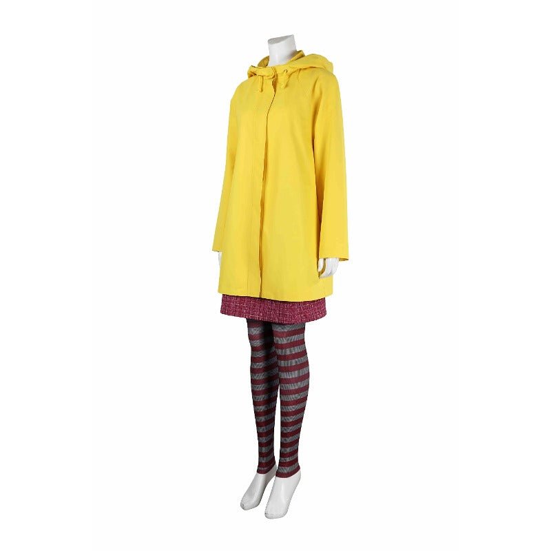 Traje de Cosplay de Little Nightmares 2 Mono Six Chaqueta Amarilla para Halloween - Fantasia Cosera