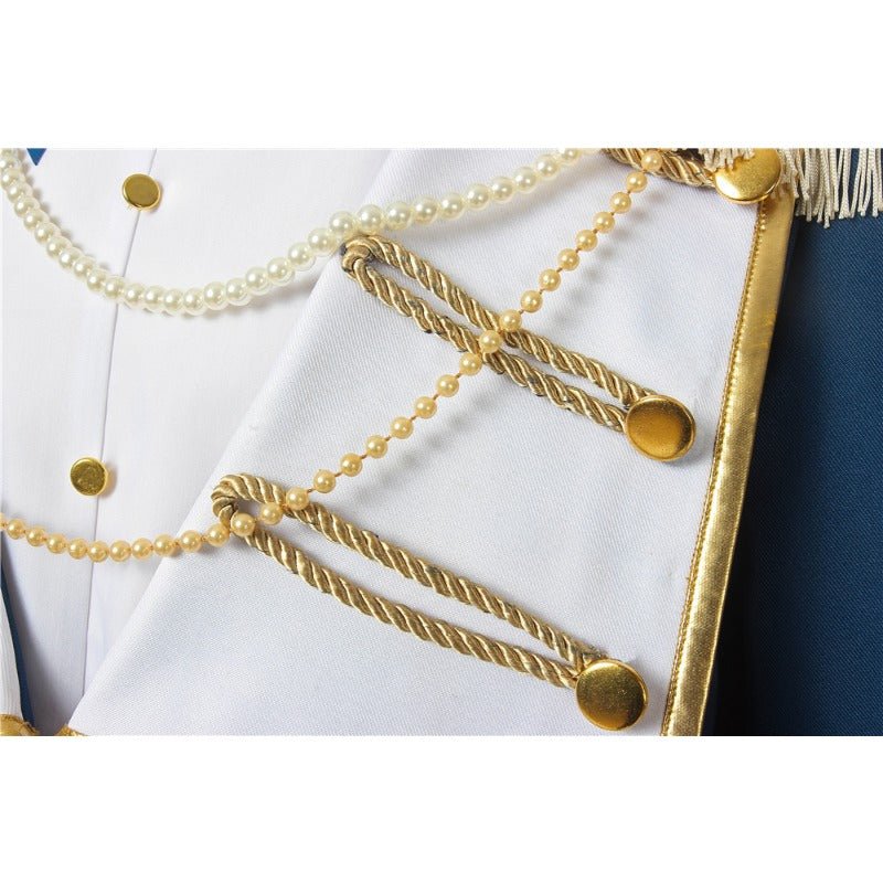 Traje de Cosplay Tsukinaga Leo de Ensemble Stars - Caballero Alma Canción Juramento Espada Rito Sacrificio - Fantasia Cosera