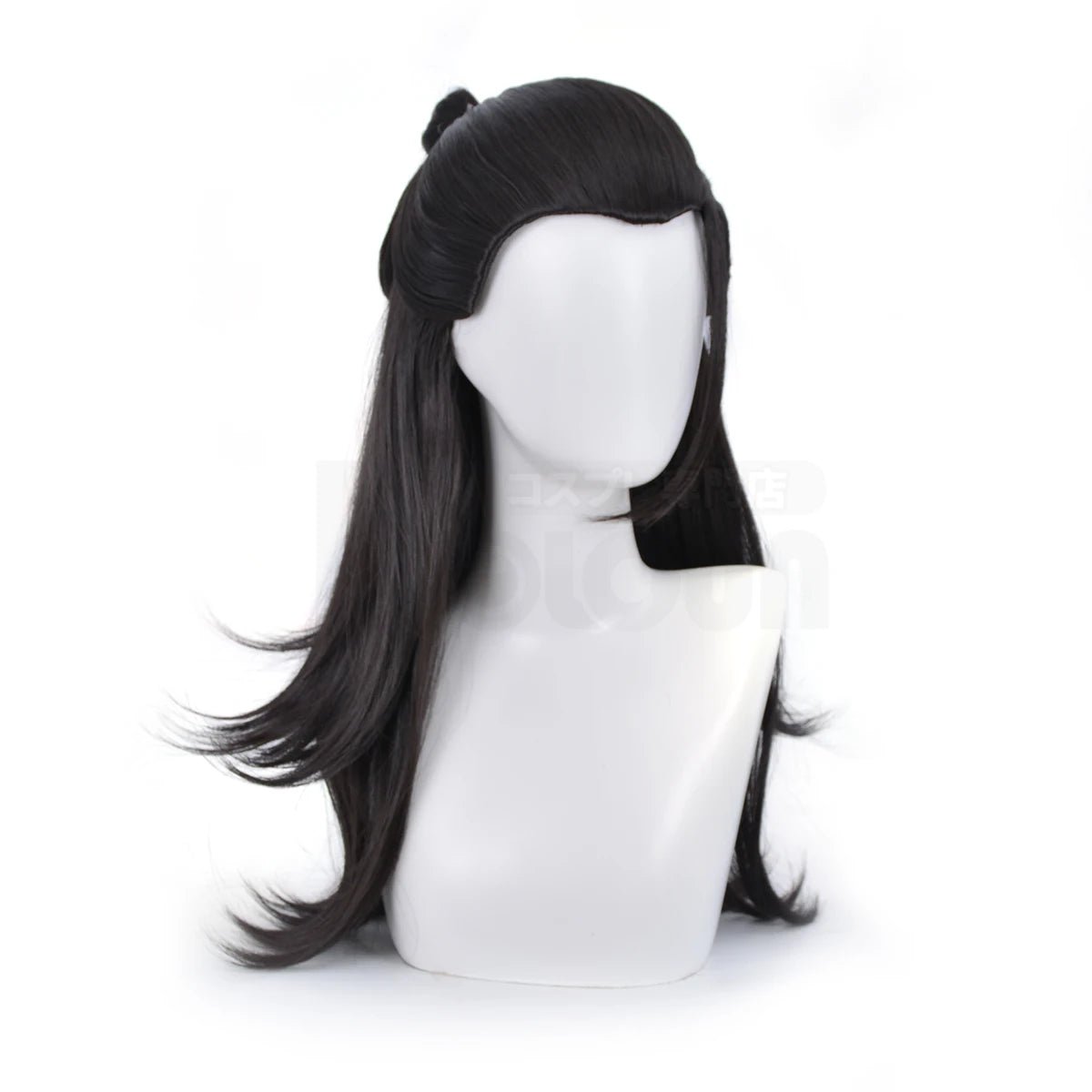 Peluca de Cosplay Suguru Geto Jujutsu Kaisen Fibra Sintética Ajustable para Halloween Fiestas Anime - Fantasia Cosera