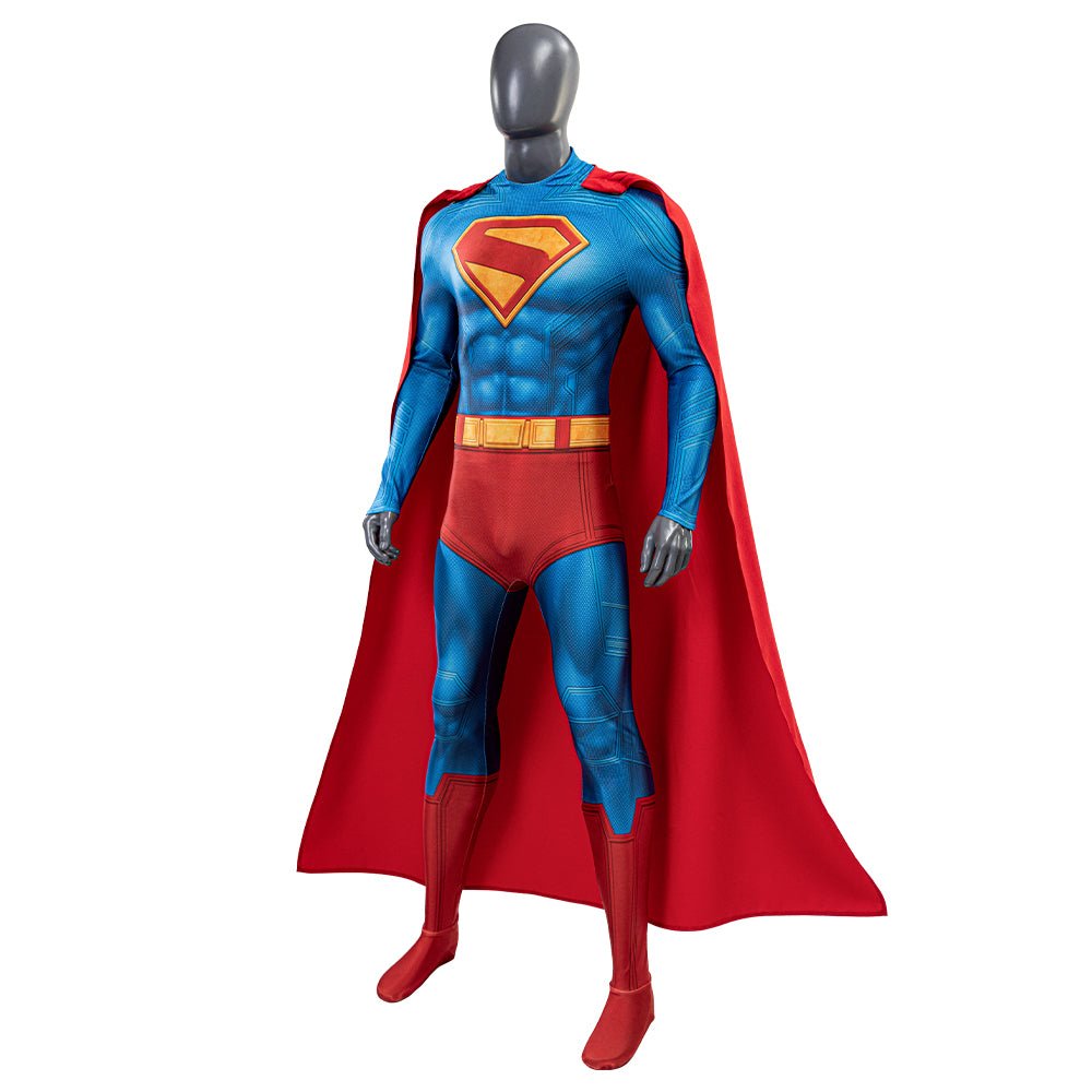 Nuevo Traje de Superman (Versión Impresa 2025) para Cosplay - Outfit de Anime de Calidad Premium - Fantasia Cosera
