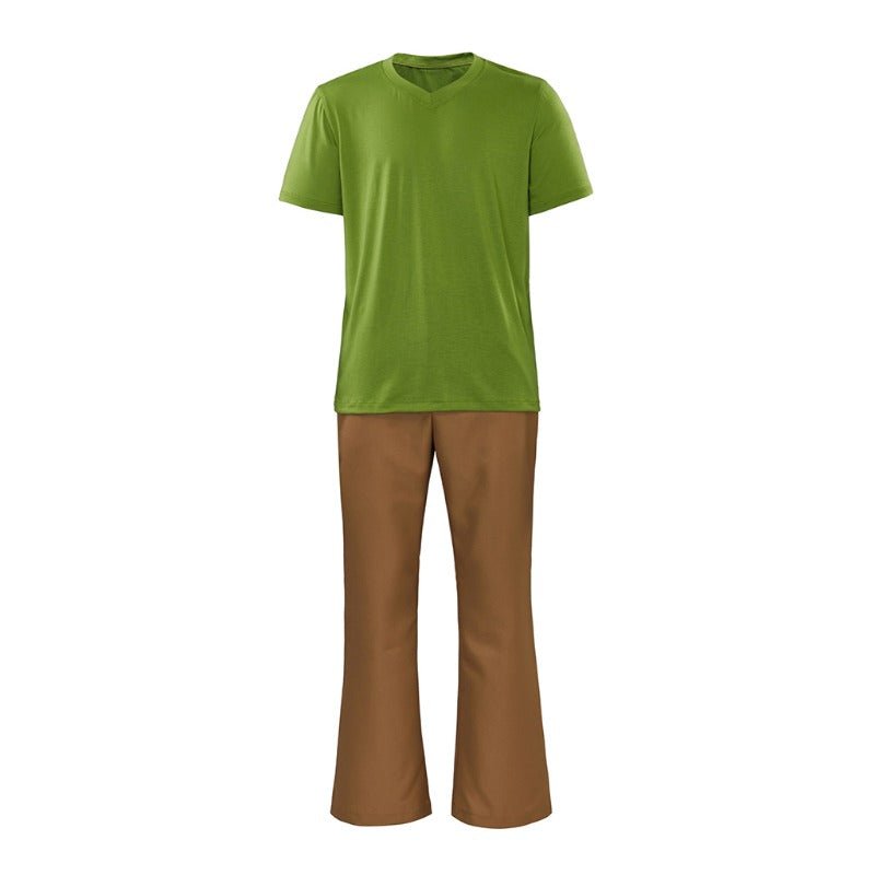 Disfraz Verde Desgastado para Hombres – Outfit de Cosplay de Anime para Halloween con Camisa y Pantalones - Fantasia Cosera