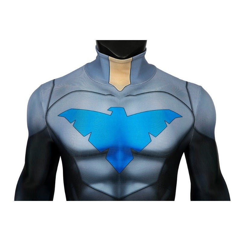 Traje de Cosplay de Nightwing Hijo de Bruce Wayne - Outfit del Legado del Caballero Oscuro - Fantasia Cosera