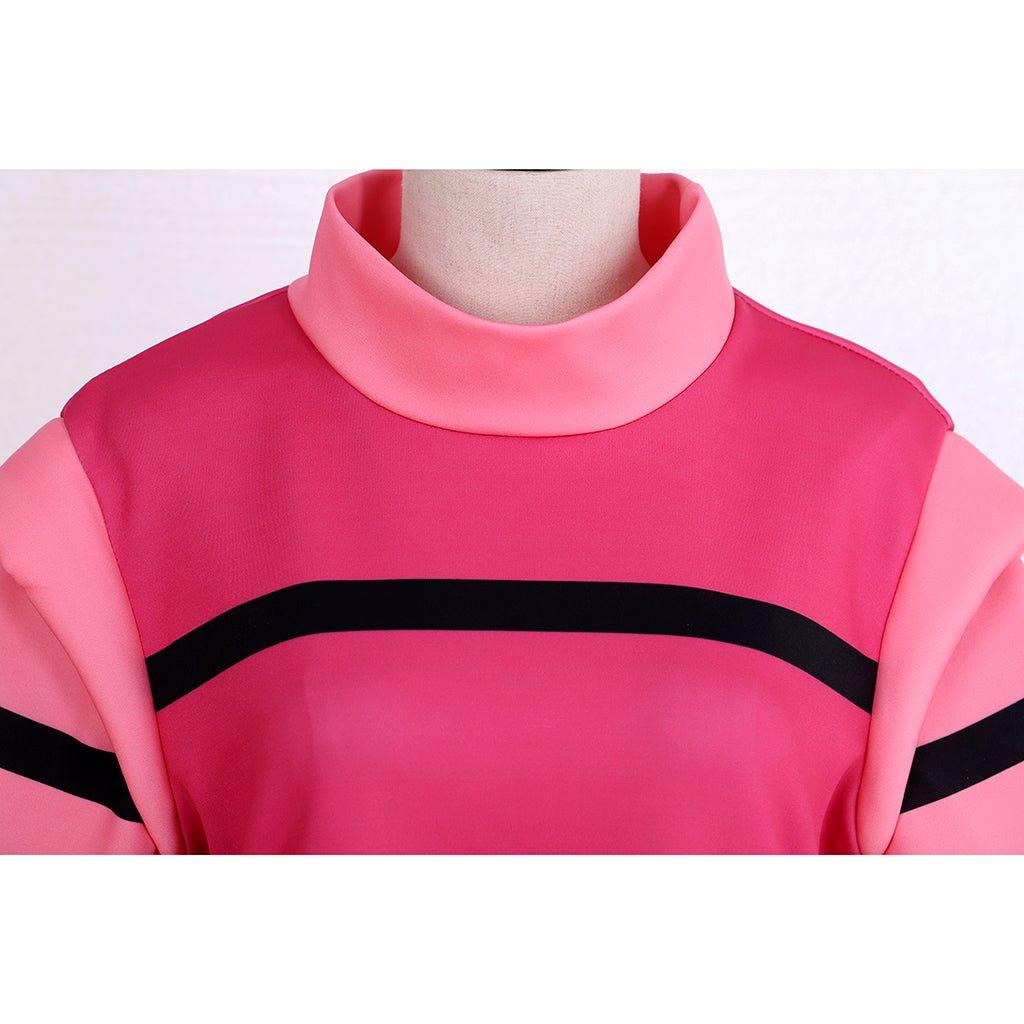 Chaqueta con Capucha Rosa para Mujer de ZIM Cosplay | Disfraz de Halloween y TV | Chaqueta de Cosplay de Invader ZIM - Fantasia Cosera