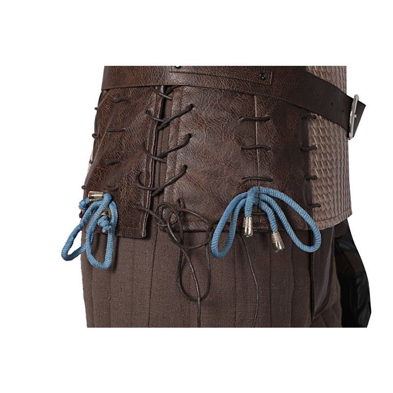 Traje de Cosplay de Geralt de Rivia de The Witcher 3 - Chaqueta de Cuero para Halloween y Eventos - Fantasia Cosera