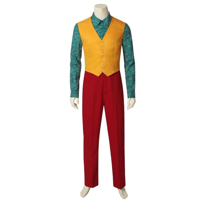 Traje de Cosplay de Joker 2019 Joaquin Phoenix Arthur Fleck para Fans - Fantasia Cosera