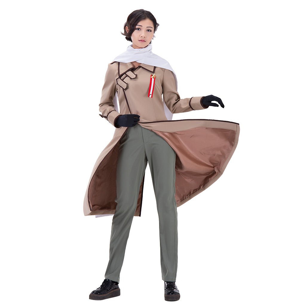 Abrigo de Ivan Braginski Axis Powers Hetalia Gris Algodón - Fantasia Cosera