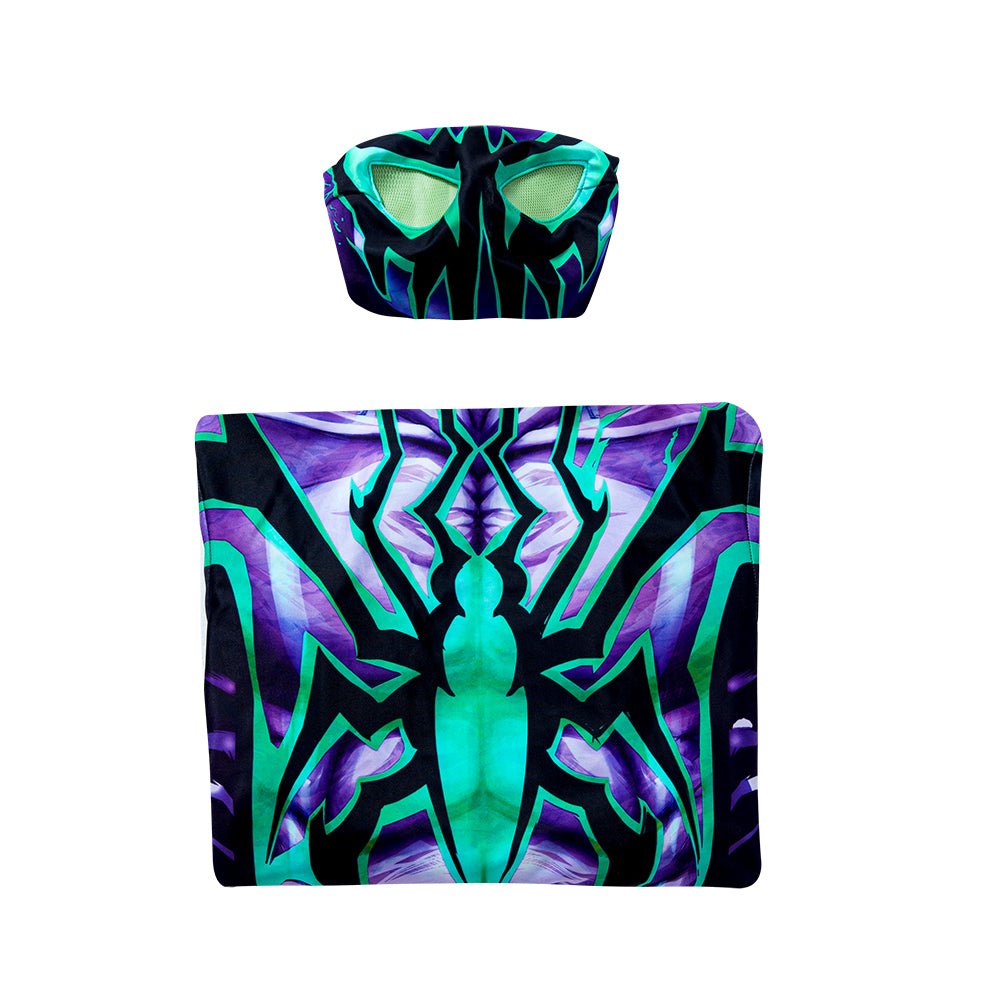 Traje de Cosplay de Scarlet Spider-Man Chasm Ben Reilly para Halloween y Eventos de Rol - Fantasia Cosera