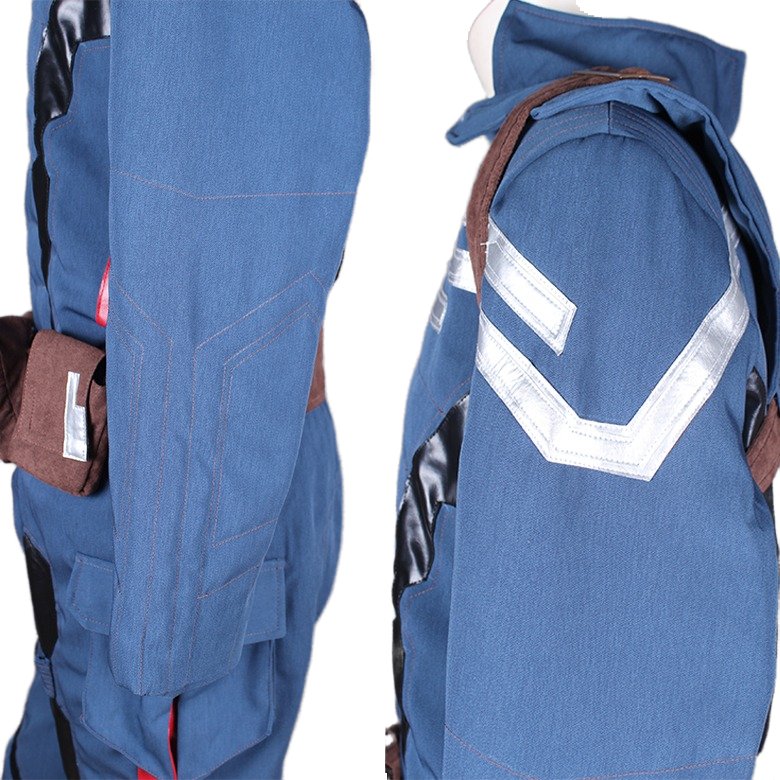 Traje de Cosplay de Capitán América Nuevo - Fantasia Cosera