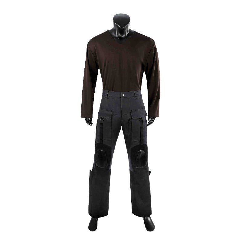 Traje de Cosplay Bat Bane – Zapatos, Máscara, Abrigo, Accesorios | El Caballero de la Noche Renace Traje de Fantasía para Halloween - Fantasia Cosera