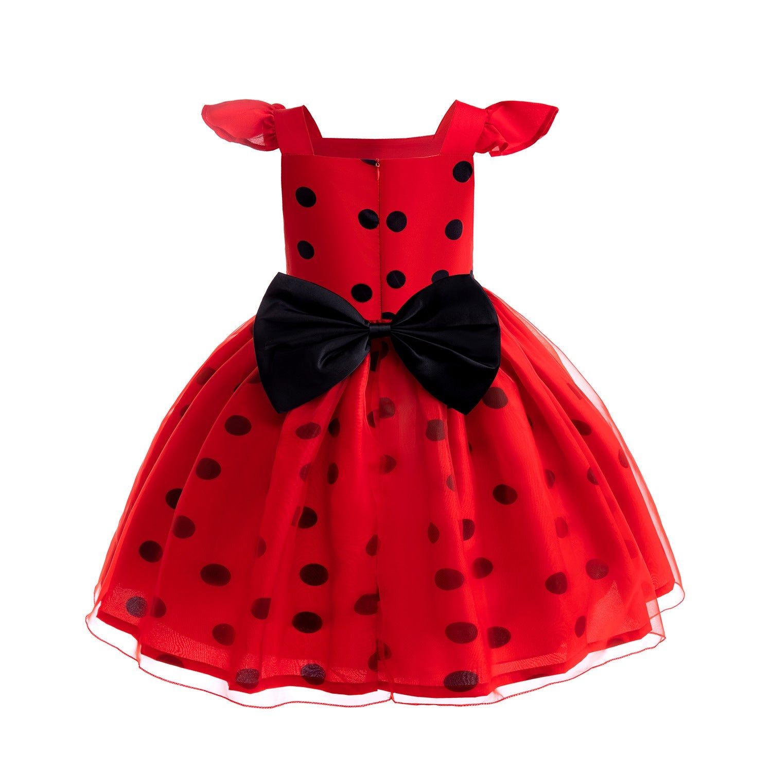 Disfraz de Mariquita para Niños - Disfraz de Cosplay de Mariquita Francesa para Juego de Rol Inspirado en Miraculous - Fantasia Cosera