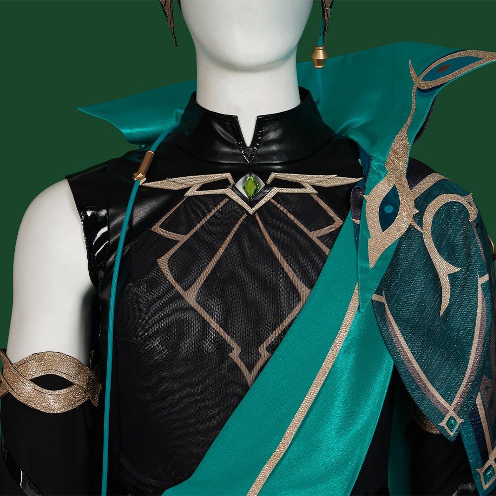 Traje de Cosplay de Alhaitham para Fans de Genshin Impact - Fantasia Cosera