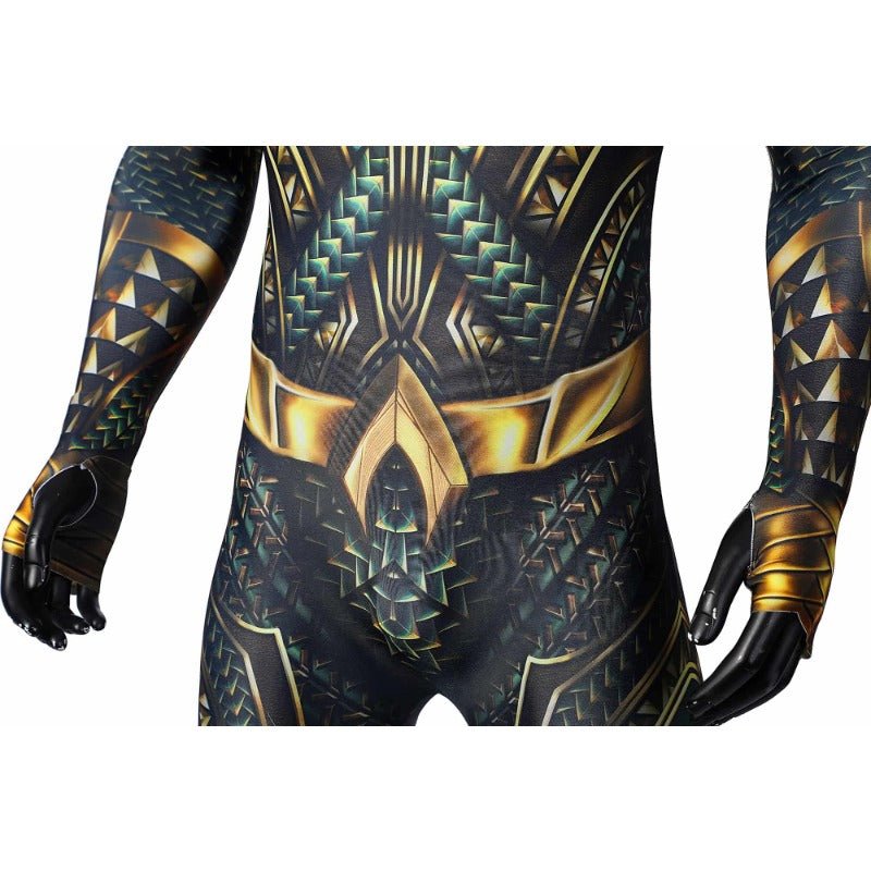 Traje de Aquaman para Hombre - Disfraz de Cosplay de Superhéroe de DC Comics para Halloween y Carnaval - Fantasia Cosera