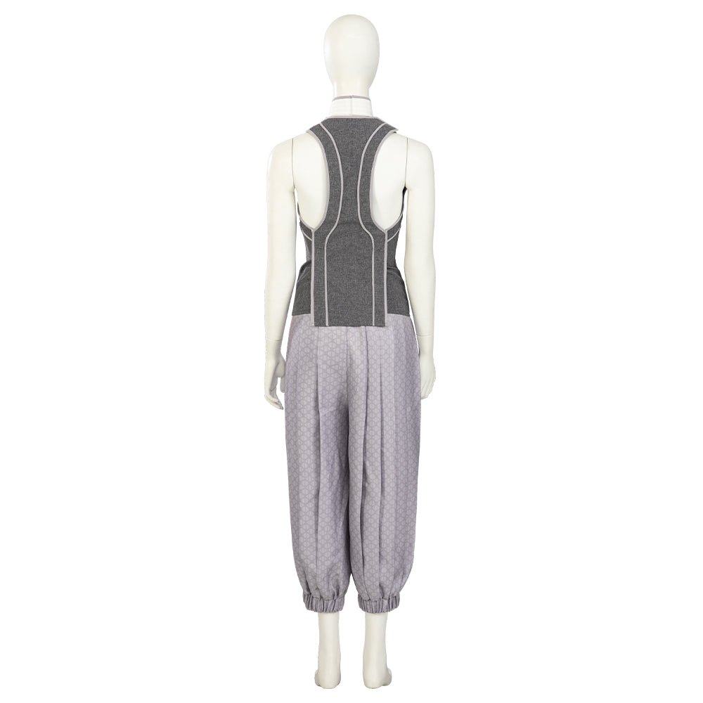 Traje de Cosplay de Ahsoka Tano Blanco de Star Wars: Ahsoka - Fantasia Cosera