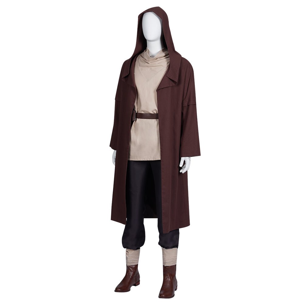 Traje de Cosplay de Obi-Wan Kenobi 2022 Abrigo y Pantalón Juego Completo para Hombres - Fantasia Cosera