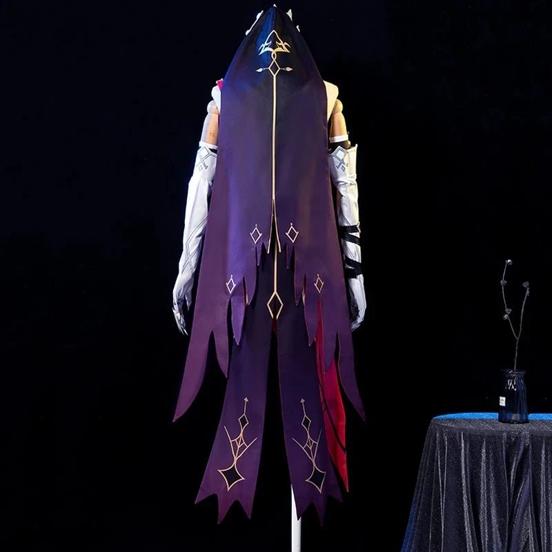 Traje de Cosplay de Rosaria del Juego Genshin Impact - Vestido para Mujer - Fantasia Cosera