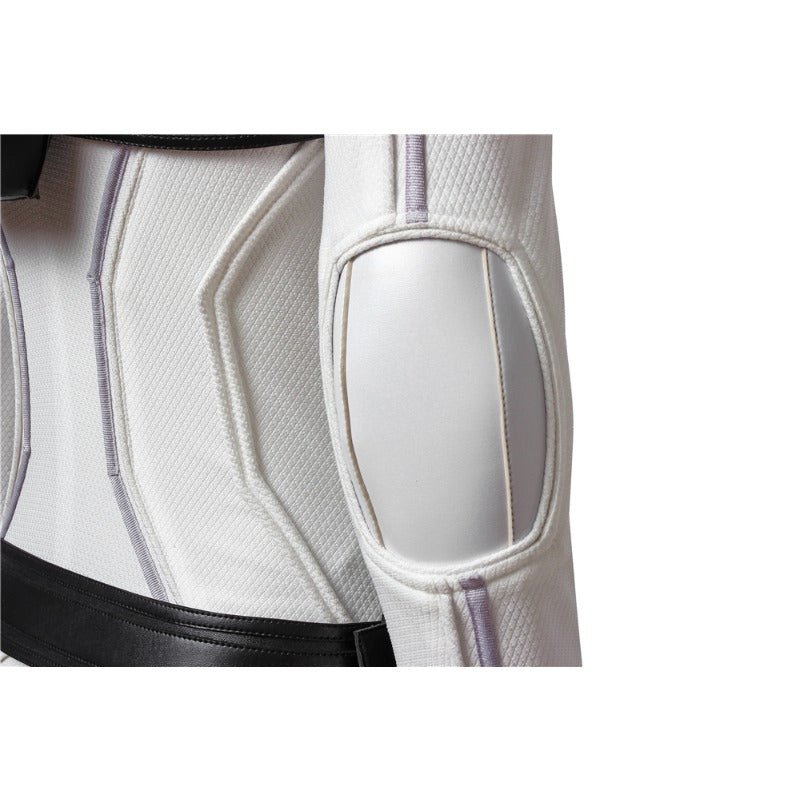 Traje de Cosplay de Black Widow Blanco - Natasha Romanoff Hecho a Mano - Fantasia Cosera