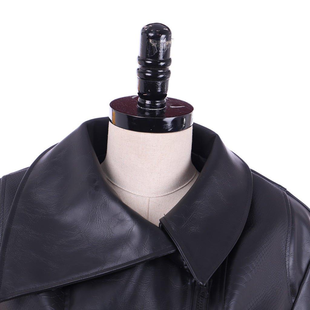 Traje de Cosplay de Emma Swan de Once Upon a Time | Chaqueta Negra y Pantalones | Disfraz de Chica Cool para Halloween - Fantasia Cosera