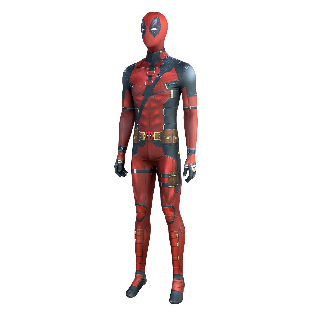 Traje de Cosplay de Deadpool 2 Wade Wilson para Adultos - Fantasia Cosera