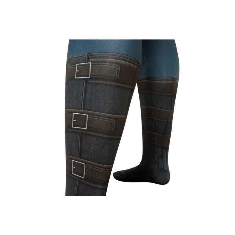 Traje de Cosplay de Capitán América de Avengers Infinity War para Adultos - Fantasia Cosera