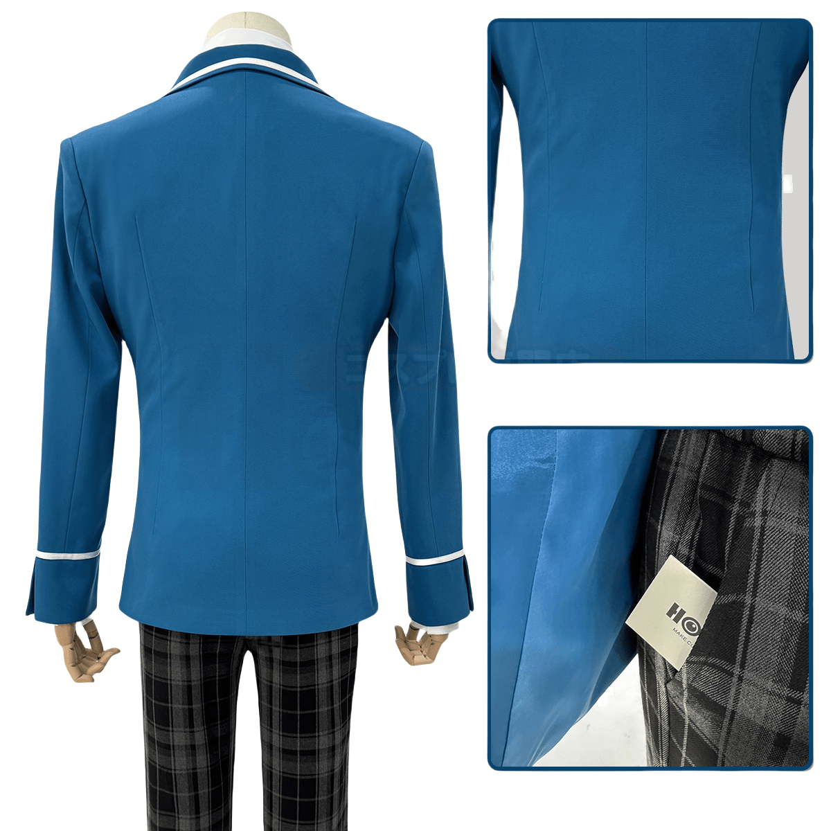 Traje de Cosplay de Hokuto Hidaka y Tetsuro Kumo - Outfit Anime Ensemble Stars - Fantasia Cosera