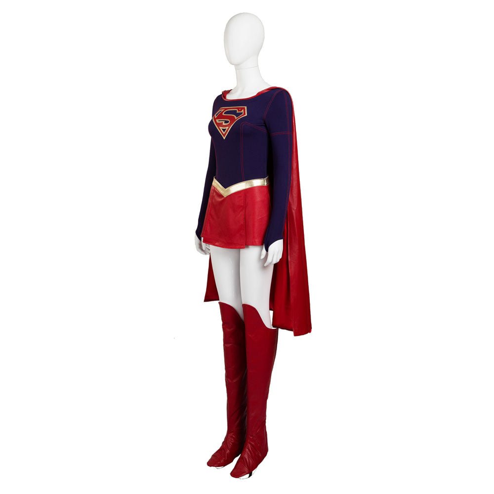 Traje de Supergirl de The Flash - Outfit de Supergirl de Alta Calidad - Fantasia Cosera