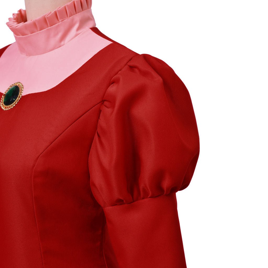 Disfraz de Lady Tremaine | Vestido de Reina Roja para Mujer | Traje para Halloween y Serie Disney - Fantasia Cosera