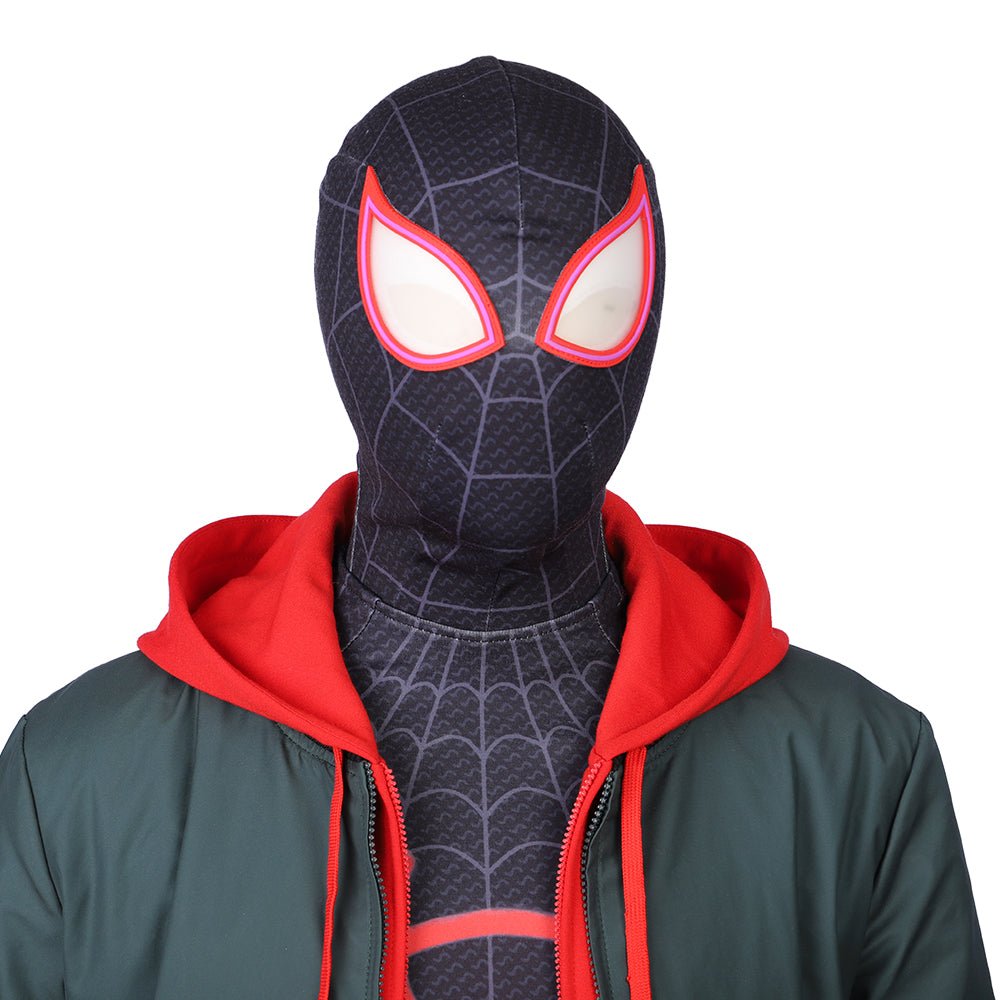 Traje de Cosplay de Spider-Man: Into the Spider-Verse para Hombres - Fantasia Cosera