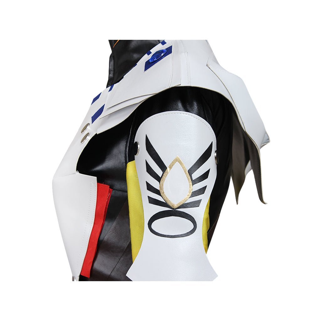 Traje de Cosplay de Mercy del Juego – Mono de Batalla de Fantasía para Fans y Eventos de Cosplay - Fantasia Cosera