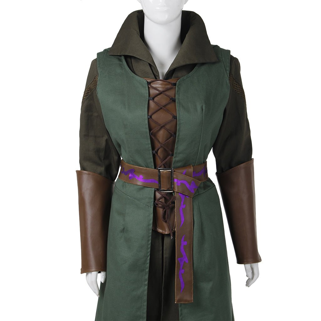 El Hobbit: La Desolación de Smaug - Traje de Cosplay de Tauriel - Fantasia Cosera