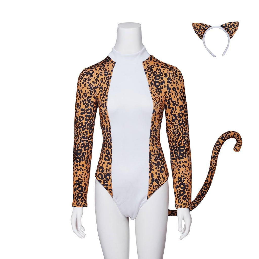 Traje de Cosplay de Josie and the Pussycats | Body de Leopardo | Inspirado en la Serie de TV - Fantasia Cosera