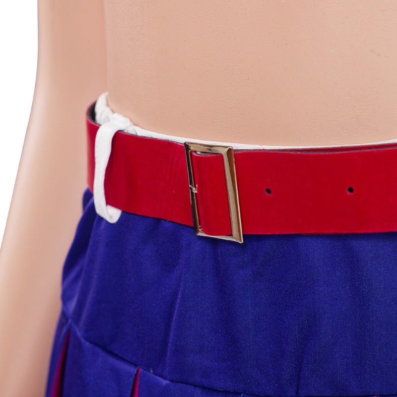 Traje de Cosplay de Juliet Starling - Conjunto de Top y Falda de Lollipop Chainsaw para Mujeres y Niñas - Fantasia Cosera