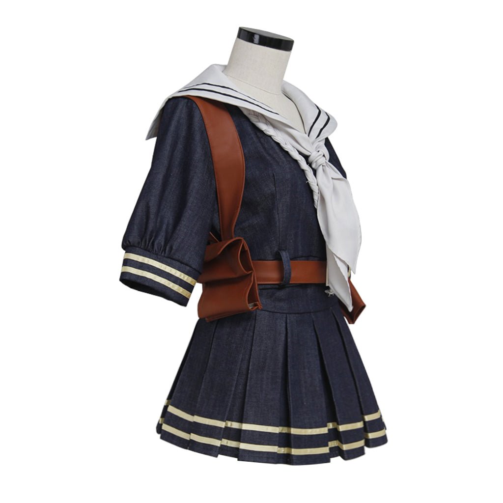 Traje de Cosplay de Babydoll Emily de Sucker Punch | Disfraz para Adultos Halloween y Carnaval - Fantasia Cosera