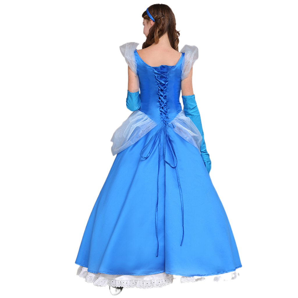 Serie de Disfraces de Cosplay de Disney Cenicienta: Princesa, Príncipe, Madrastra y Criada - Fantasia Cosera