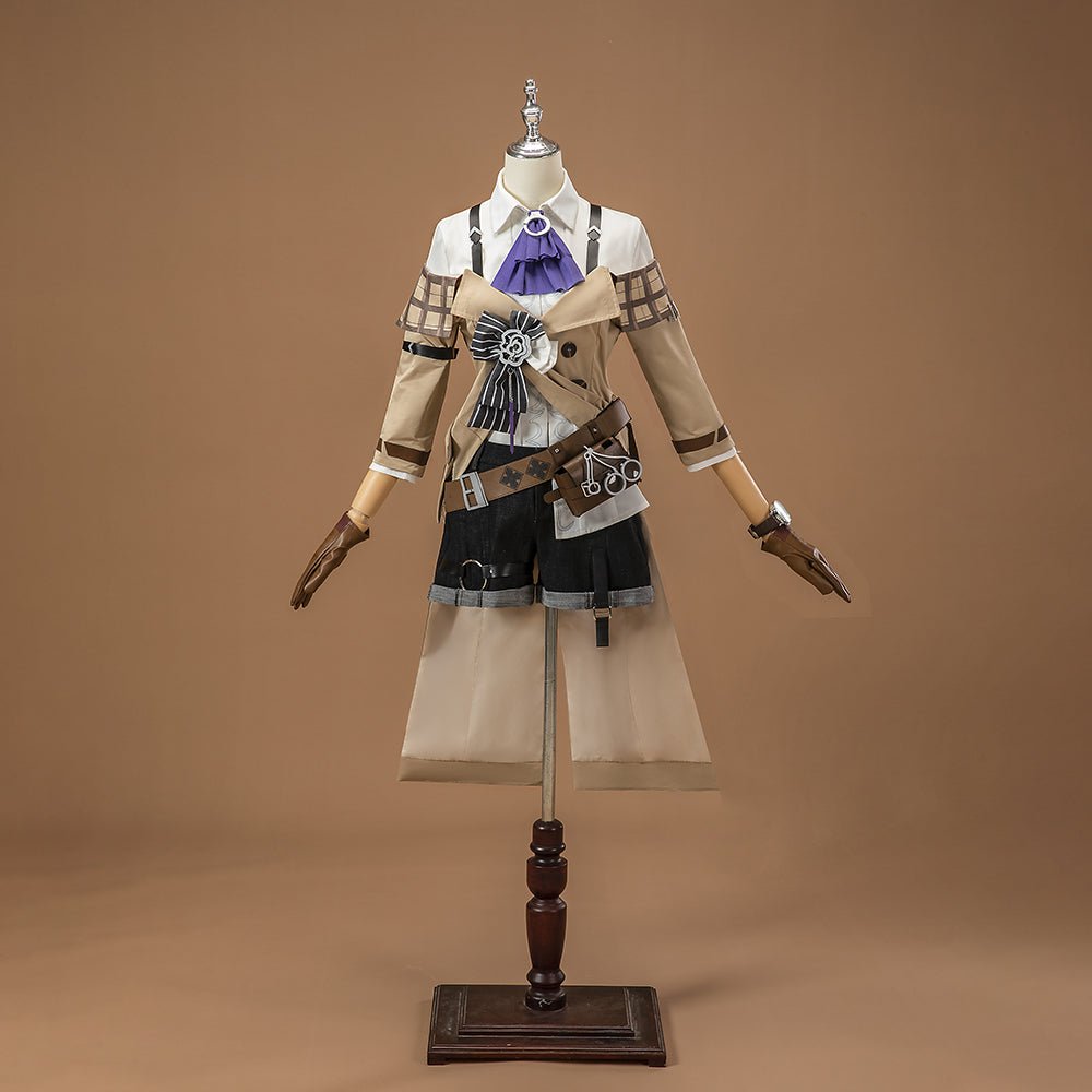 Traje de Cosplay de Fu Hua - Misty London Swift Feather de Honkai Impact 3rd - Fantasia Cosera