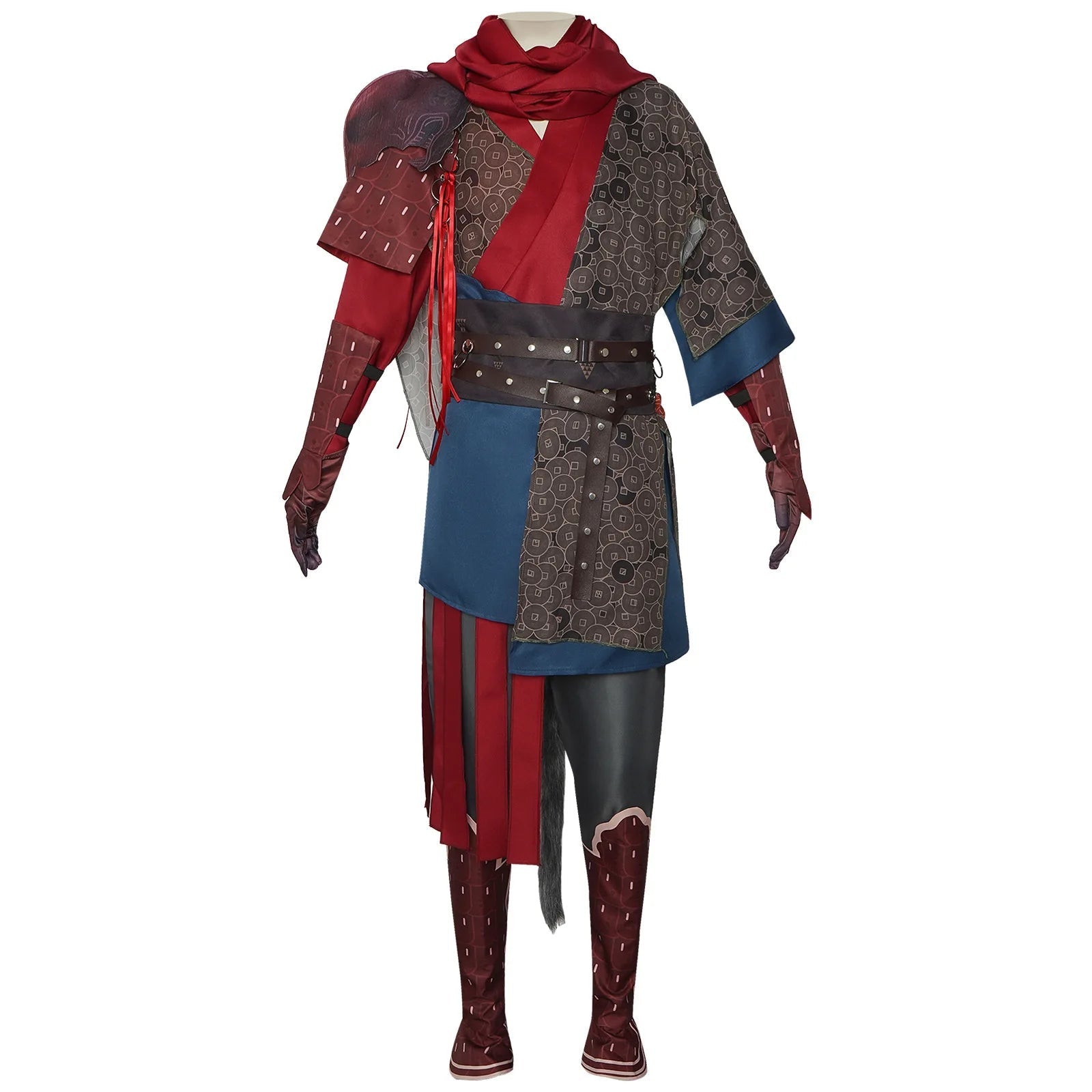 Traje de Cosplay Black Myth Wu Kong para Adultos y Niños, Disfraz del Rey Mono con Máscara para Halloween y Carnaval - Fantasia Cosera