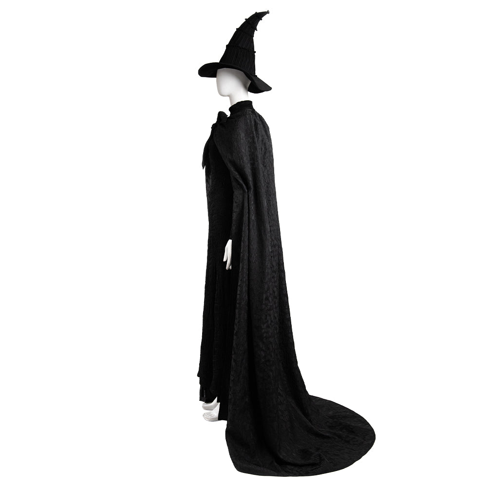 Traje de Cosplay de Elphaba del Musical Wicked - Calidad Premium para Representaciones - Fantasia Cosera