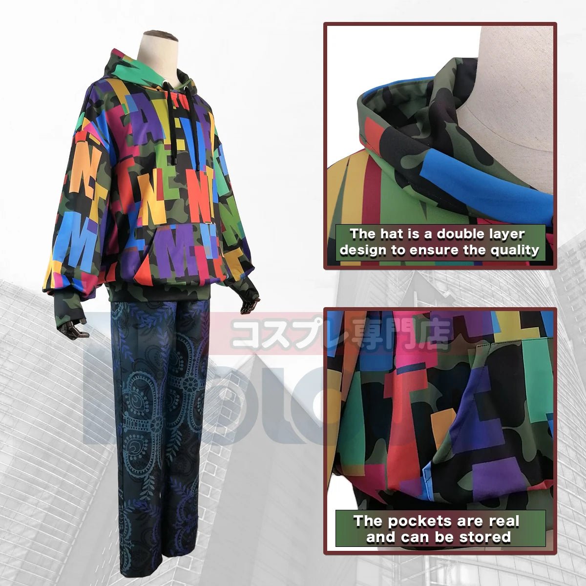 Traje de Cosplay de Anime Tokyo Osaka Chifuyu Matsuno Sudadera Casual Regalo de Navidad Halloween Impresión HD - Fantasia Cosera