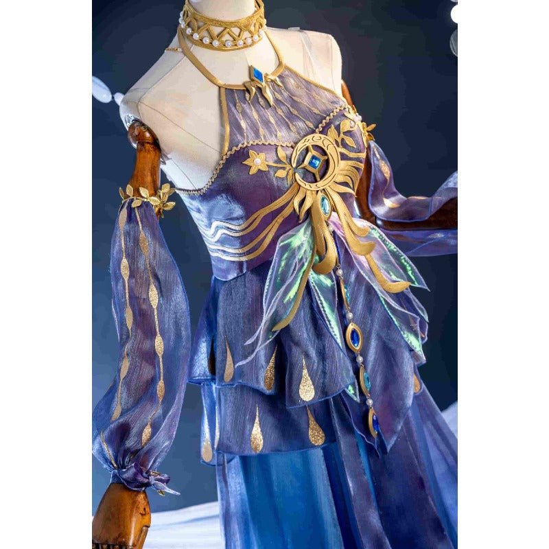 Traje de Cosplay Naiad/Grace para Halloween, Navidad y Eventos de Comic Con - Fantasia Cosera