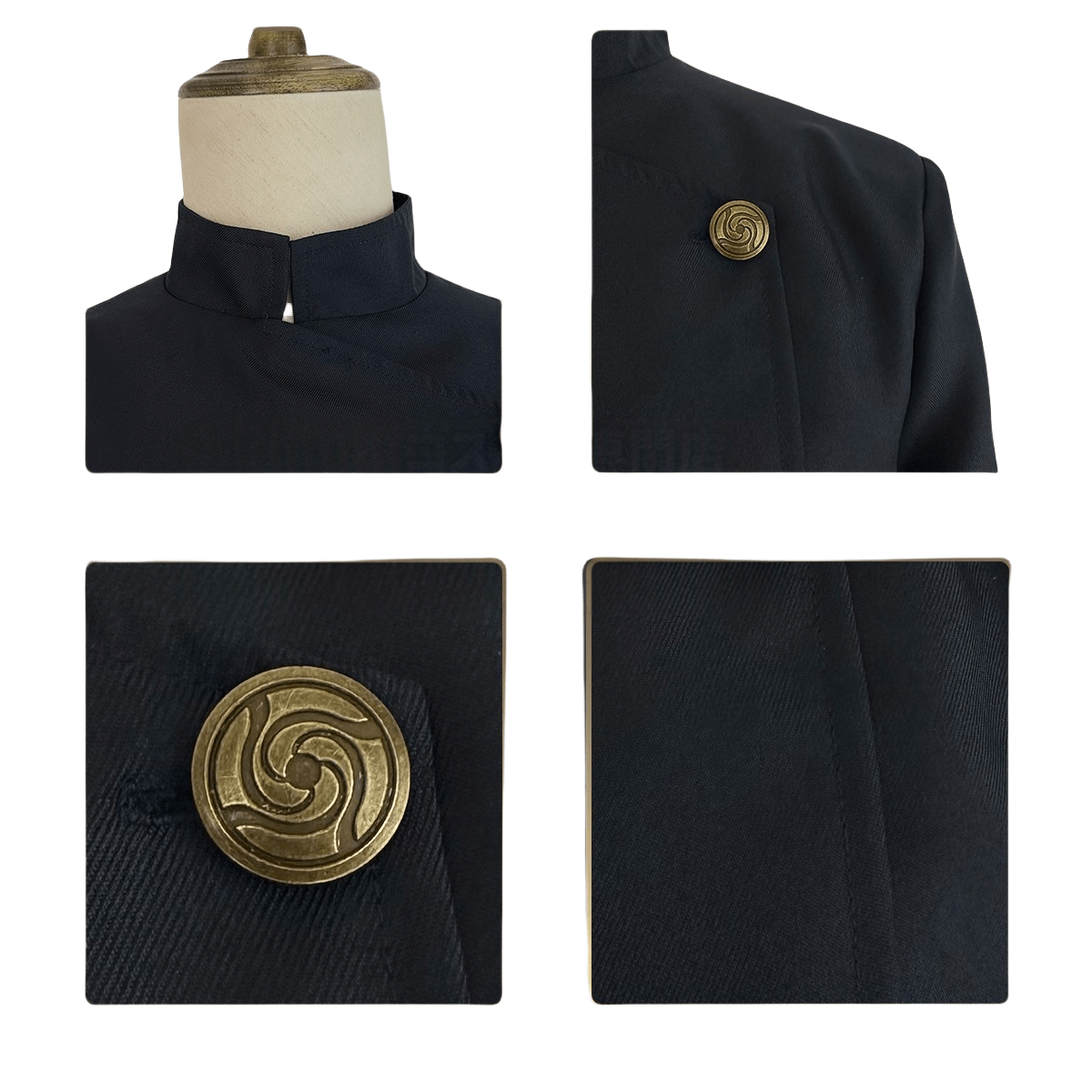 Traje de Cosplay de Suguru Geto - Jujutsu Kaisen - Fantasia Cosera