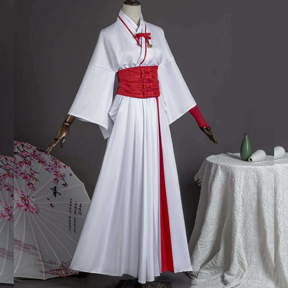 Traje de Cosplay Christada Asaemon Sagiri de El Paraíso del Infierno - Outfit Inspirado en Anime - Fantasia Cosera