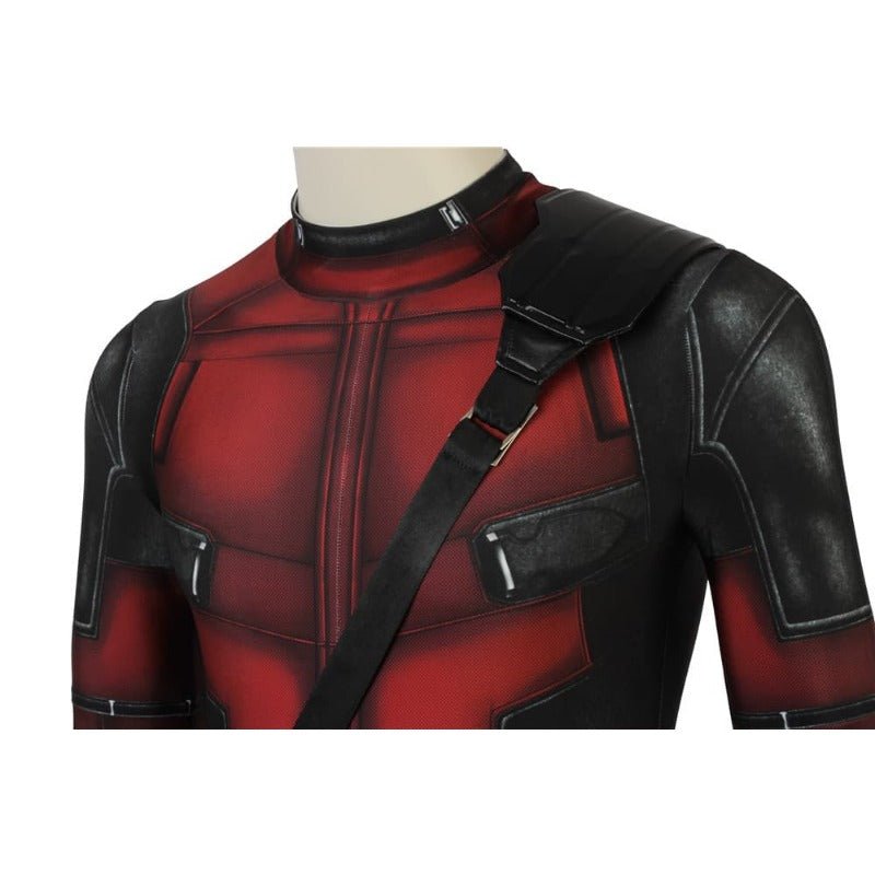 Traje de Cosplay Daredevil Deadpool Matt Murdock 3D Spandex Disfraz de Halloween - Fantasia Cosera
