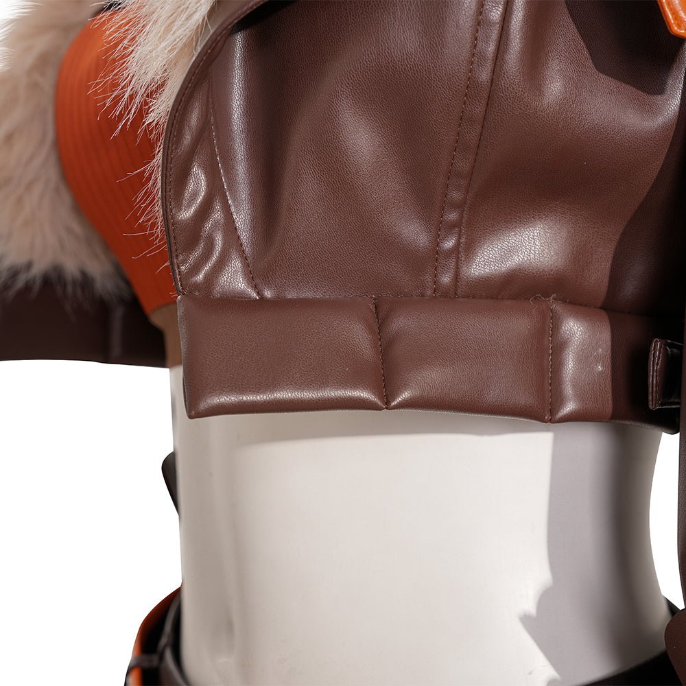 Traje de Cosplay de Squirrel Girl de Marvel Contest of Champions - Calidad Premium - Fantasia Cosera