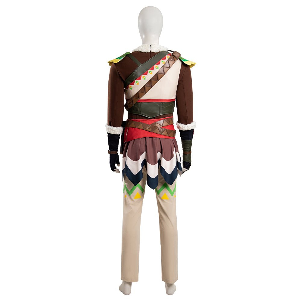 Traje de Cosplay de Rito de The Legend of Zelda - Calidad Premium para Fans - Fantasia Cosera