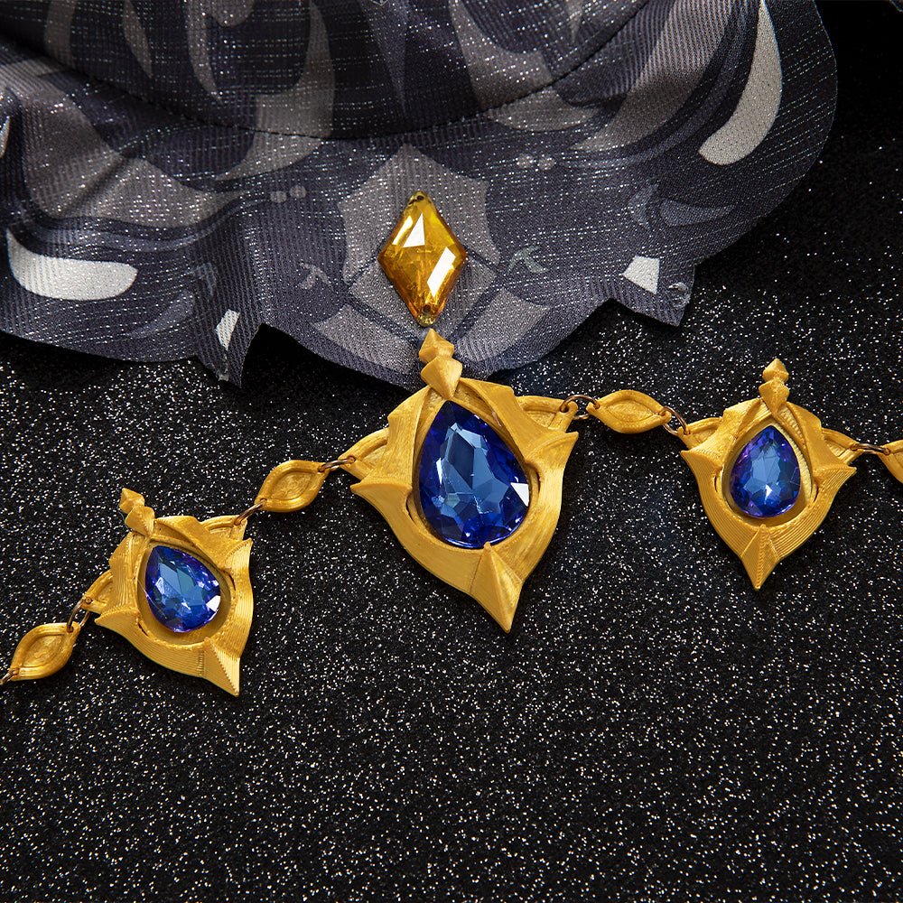 Traje de Cosplay de Navia de Genshin Impact para Mujer - Fantasia Cosera