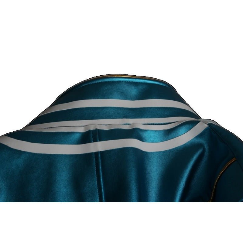 Abrigo de Cuero Cosplay Vergil de Devil May Cry 3 Disfraz para Halloween y Carnavales - Fantasia Cosera