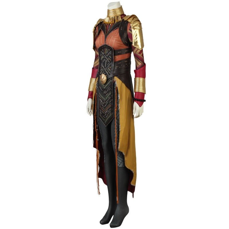 Traje de Cosplay de Okoye para Mujer - Disfraz de Halloween Wakanda Para Siempre - Fantasia Cosera