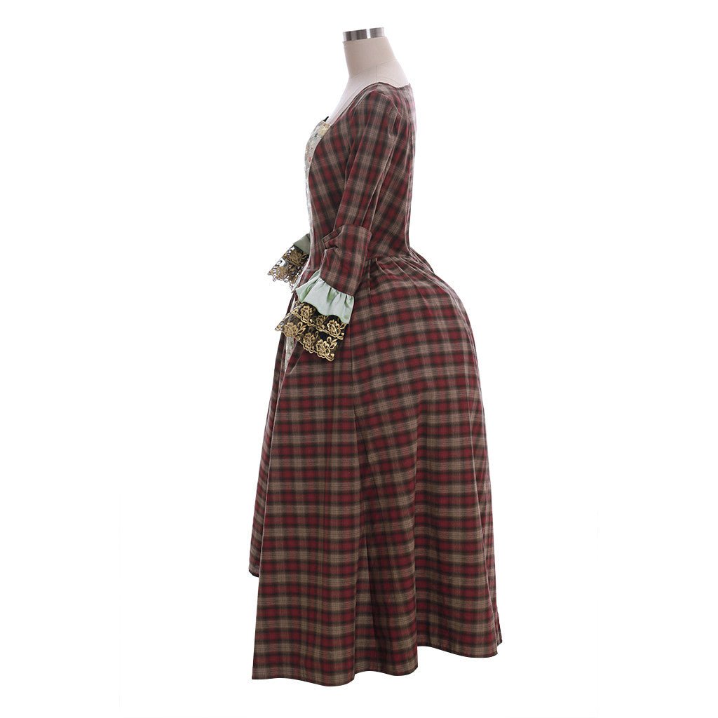 Vestido Inspirado en Outlander | Cosplay de las Tierras Altas de Escocia para Mujeres - Fantasia Cosera