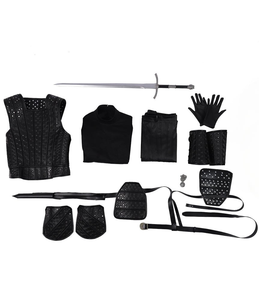 Traje de Cosplay de Geralt de Rivia de The Witcher - Outfit de Personaje de Juego de Alta Calidad - Fantasia Cosera